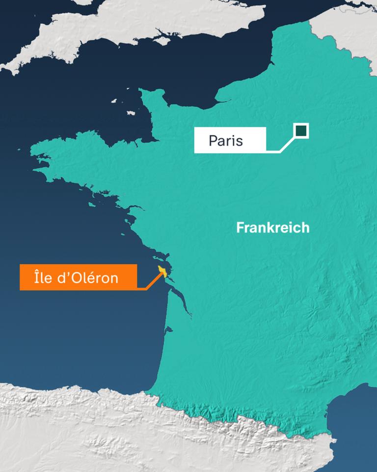Île d'Oléron in Frankreich