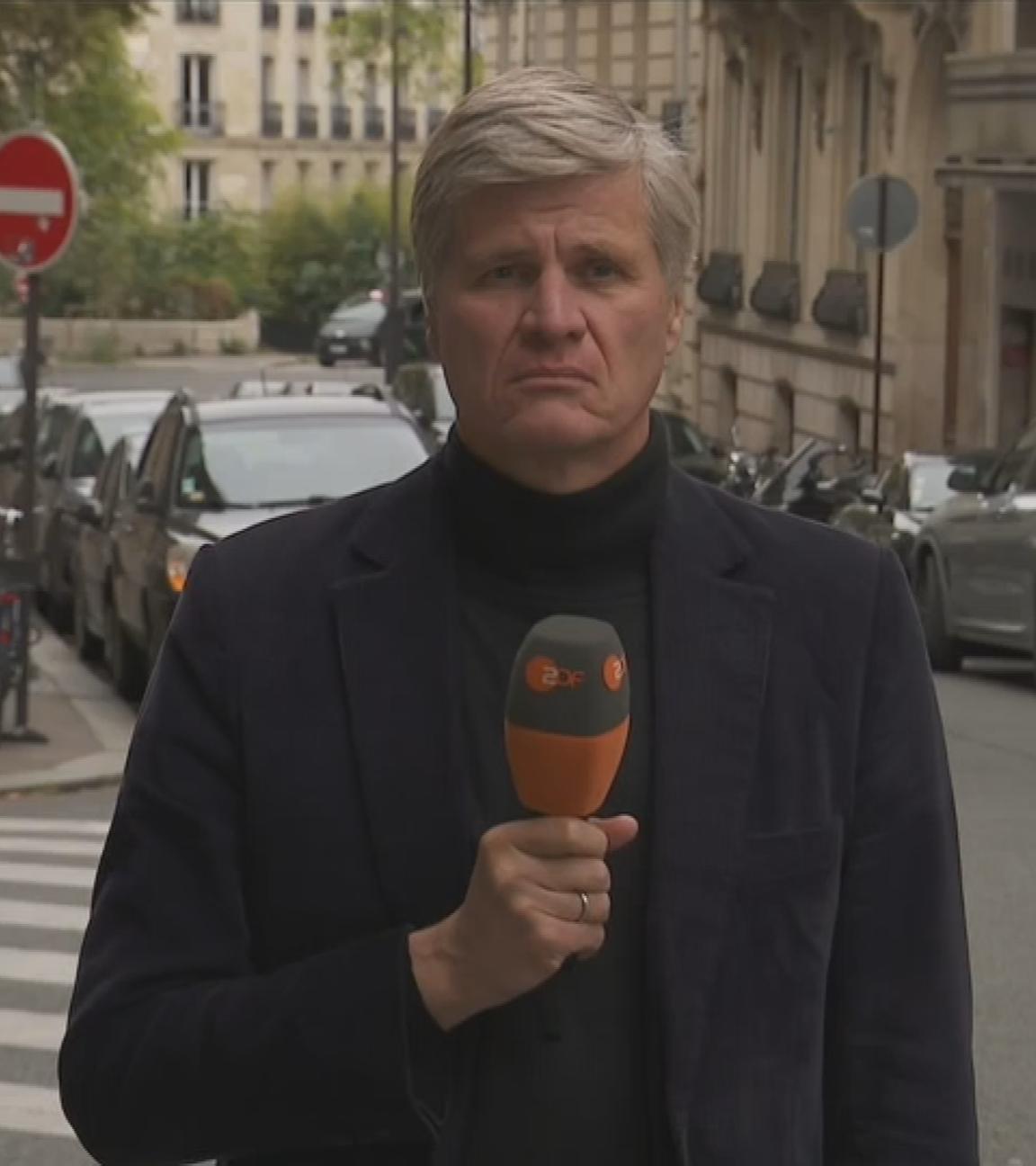 ZDF-Korrespondent Thomas Walde berichtet aus Paris