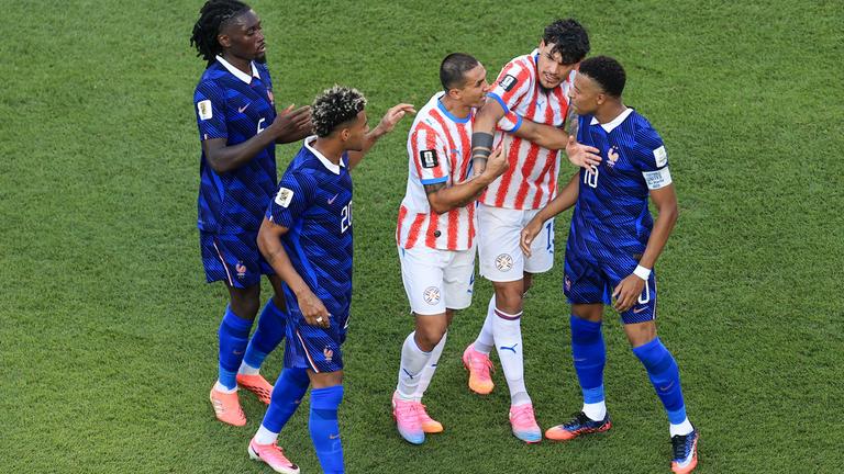 WM-Achtelfinale: Paraguay - Frankreich