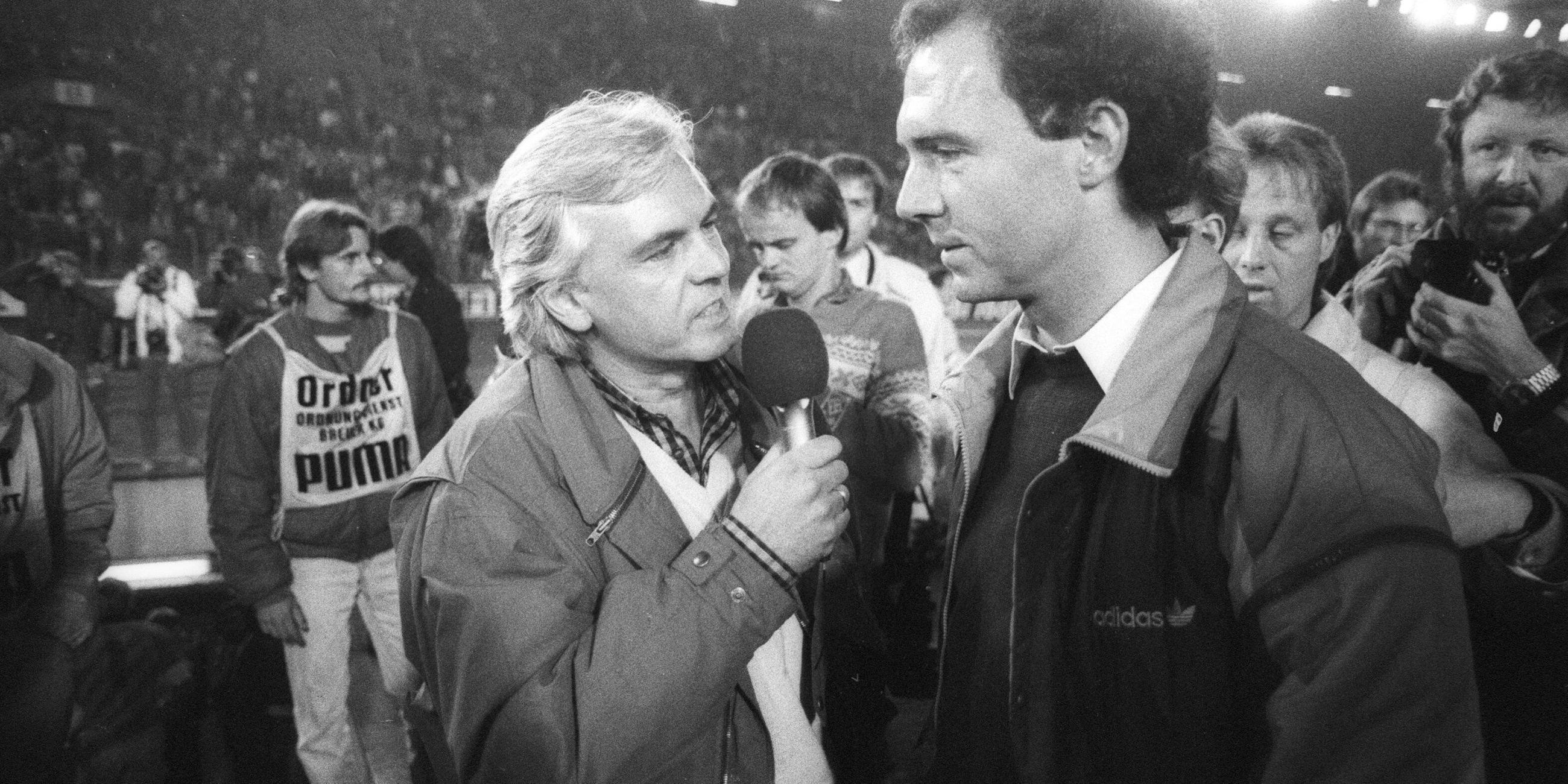 Franz Beckenbauer und Dieter Kürten.
