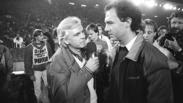 Franz Beckenbauer und Dieter Kürten.
