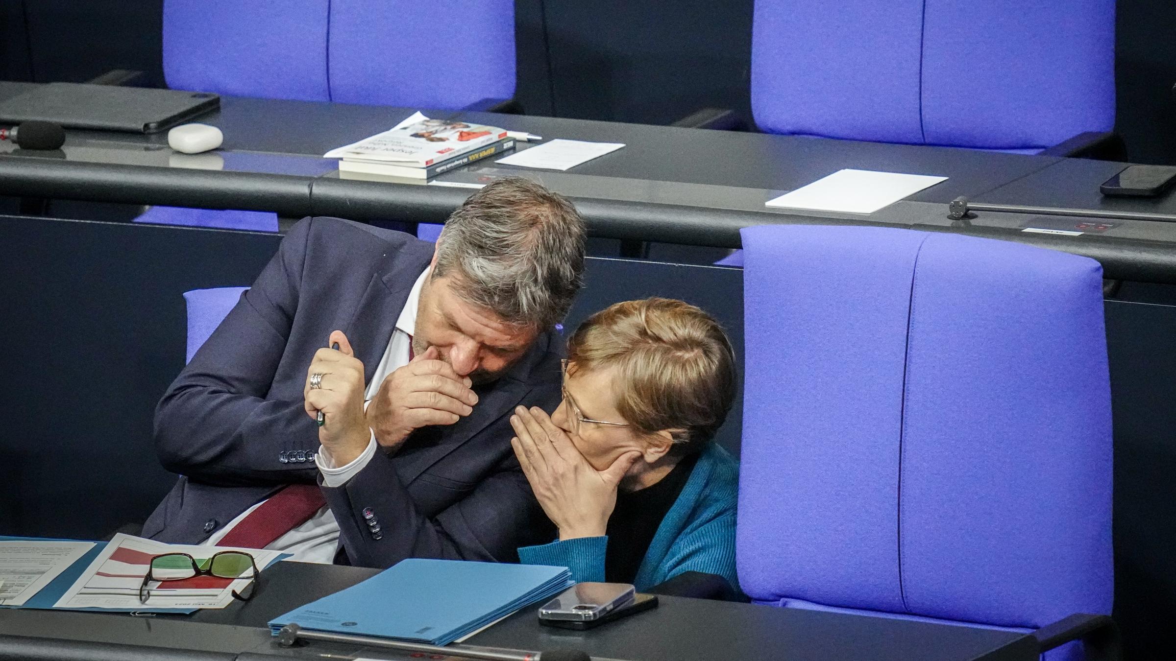 Franziska Brantner und Robert Habeck