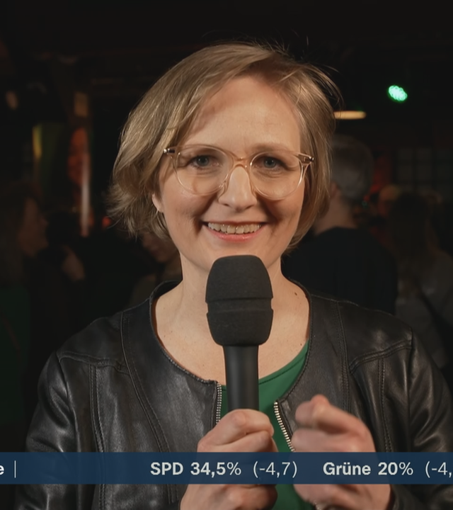 Franziska Brantner von den Grünen mit einer Reaktion zur Bürgerschaftswahl in Hamburg.