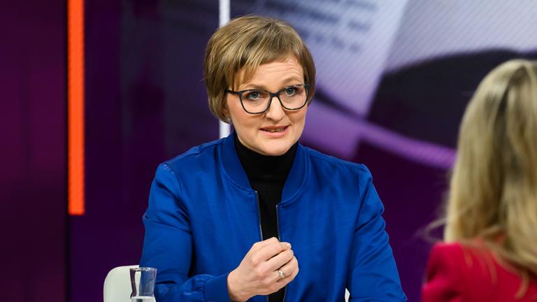 Grünen-Co-Chefin Franziska Brantner bei Maybrit Illner