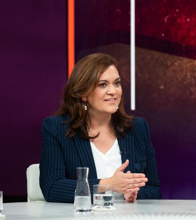  Franziska Hoppermann bei Maybrit Illner