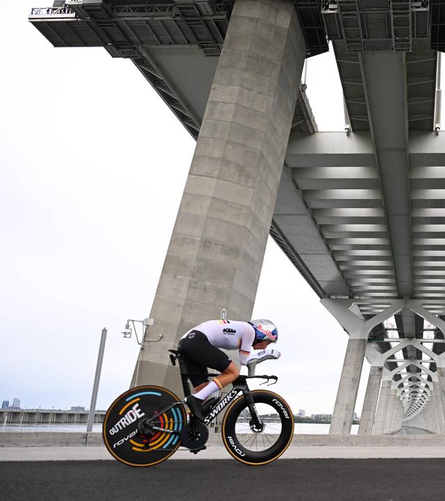 Franziska Koch (Deutschland) bei der Straßenrad-WM in Montréal.