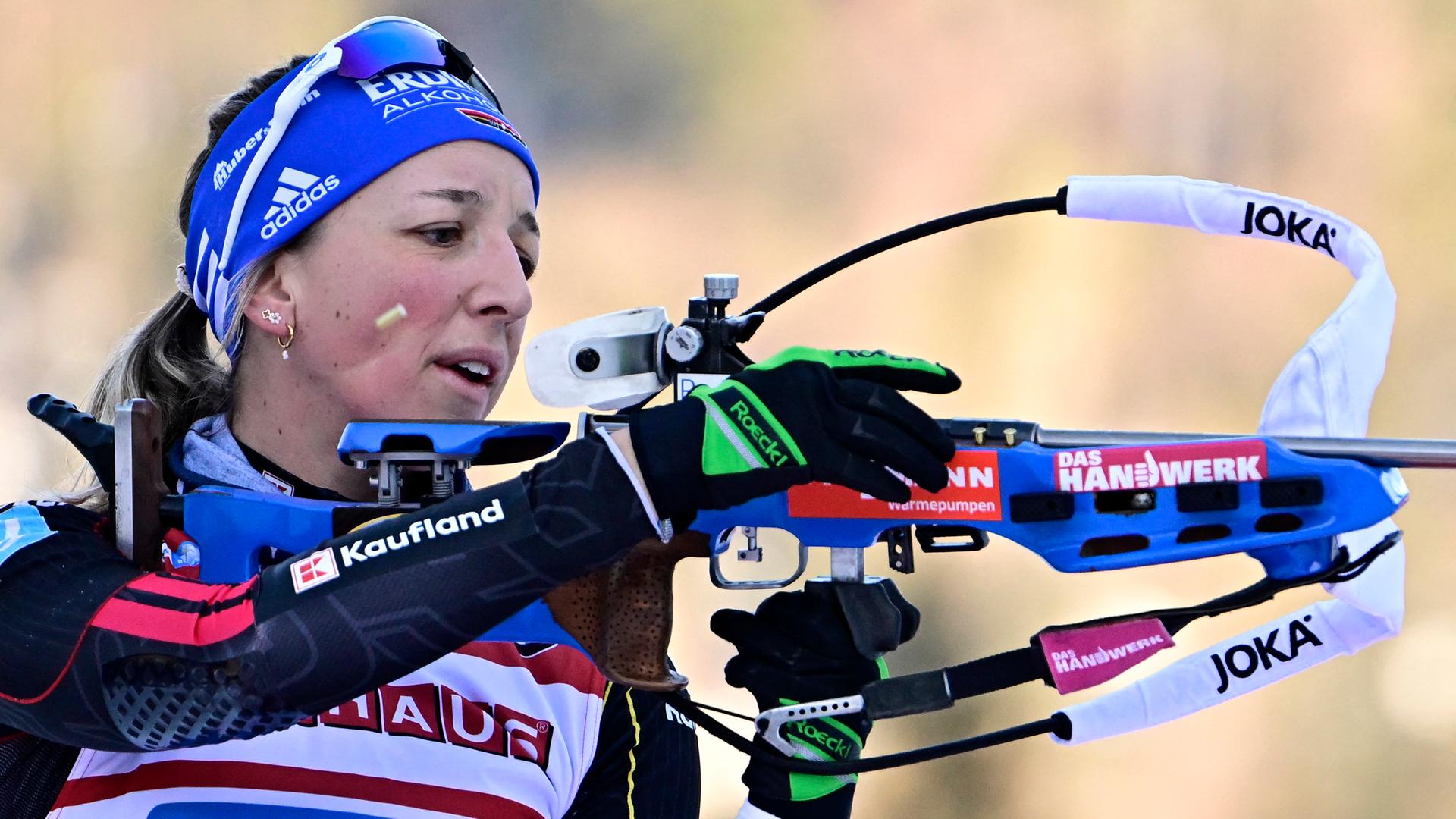 Biathletin Franziska Preuß