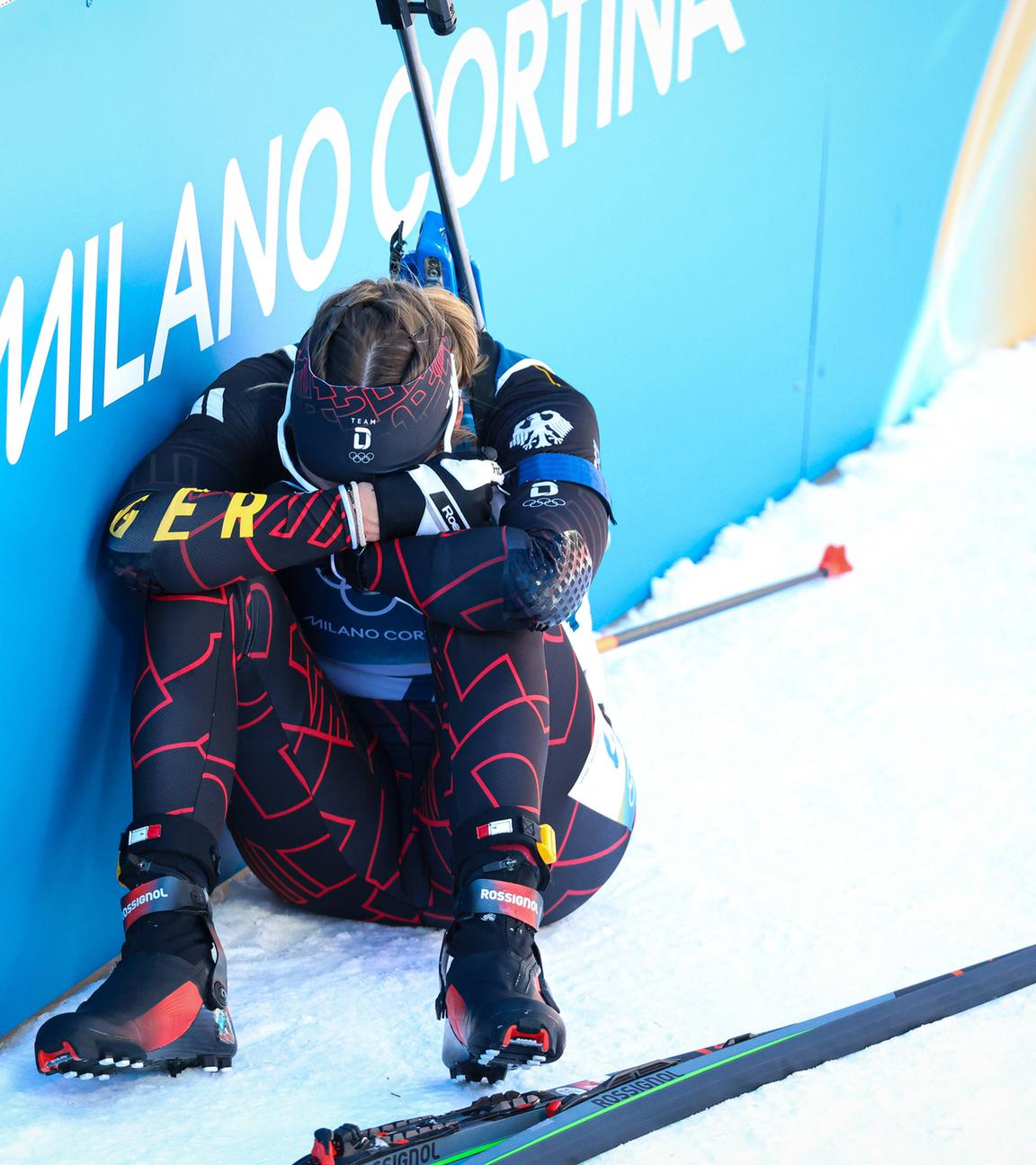 Biathletin Franziska Preuß ist nach der Verfolgung bei den Olympischen Spielen 2026 maßlos enttäuscht.