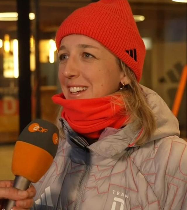 Franziska Preuß (Deutschland) im Interview. 