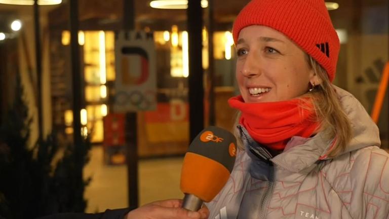 Franziska Preuß (Deutschland) im Interview. 