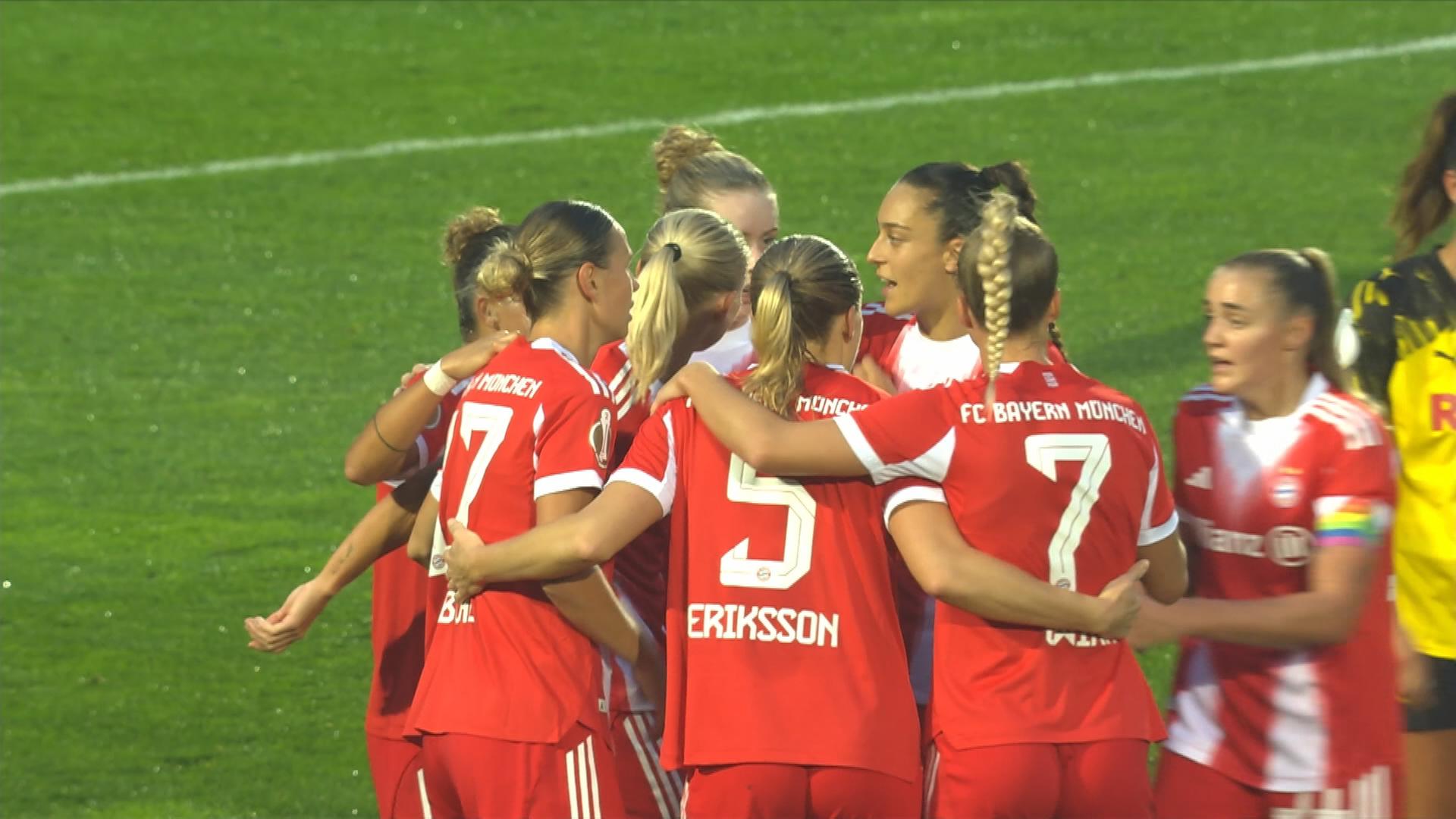 Bayern-Spielerinnen