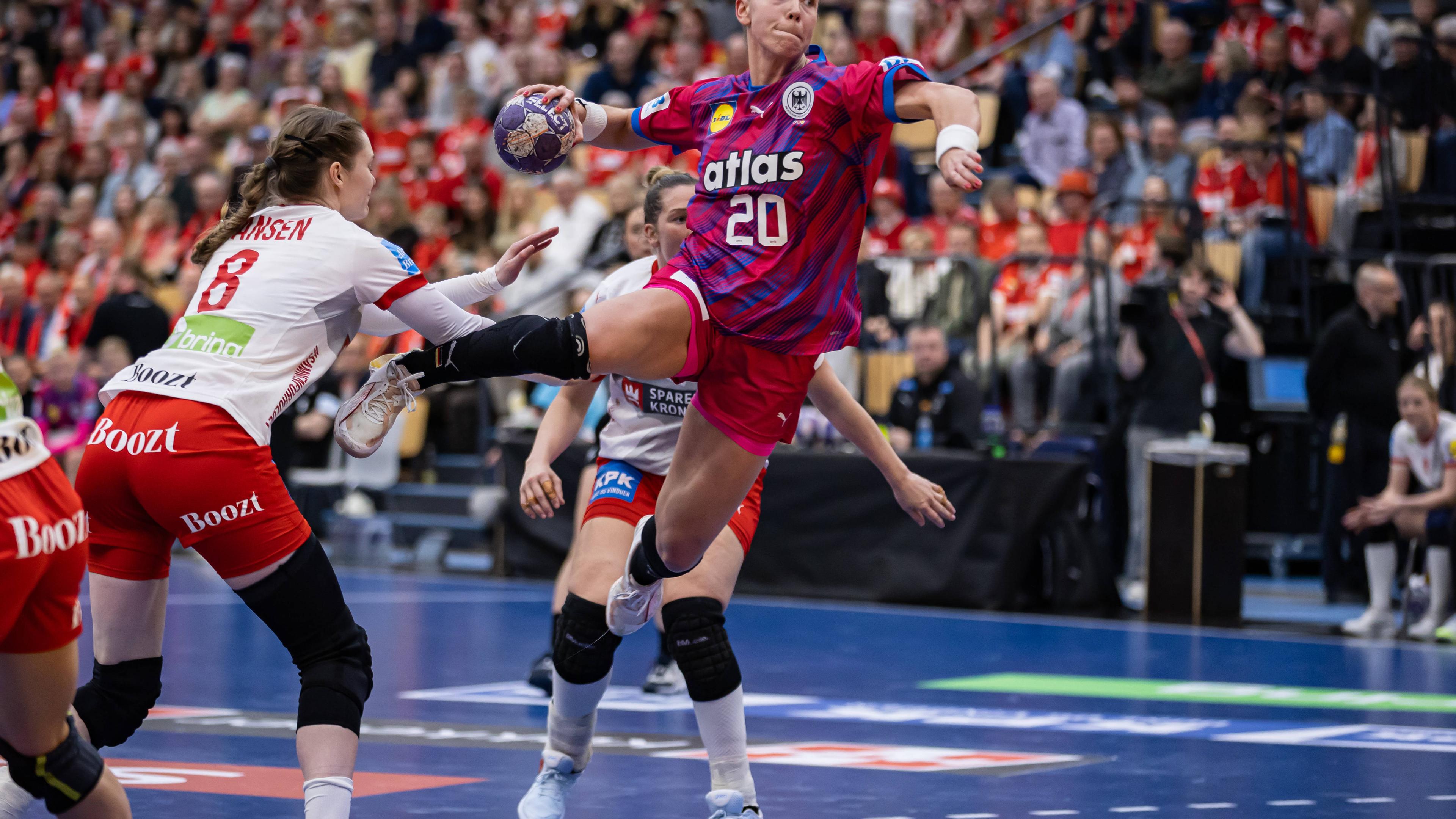 Stark im Angriff der DHB-Frauen: Emily Bölk