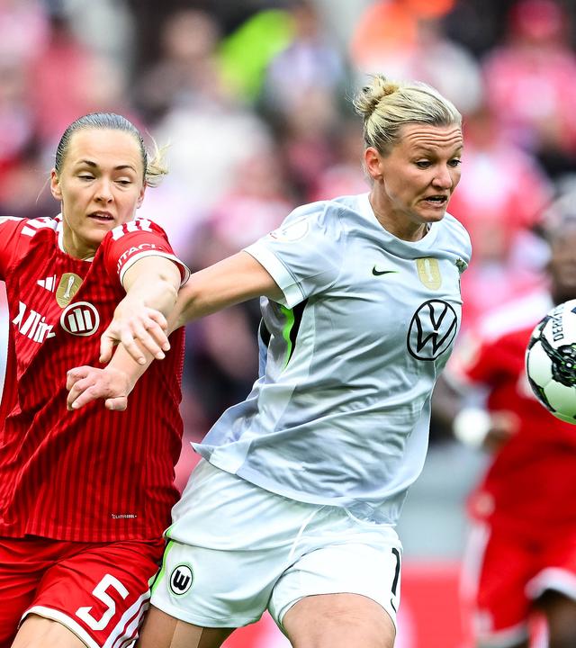 Magdalena Eriksson und Alexandra Popp am 14.05.26