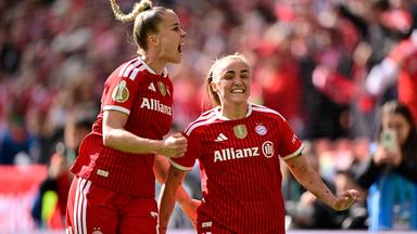 Georgia Stanway und Giulia Gwinn am 14.05.26