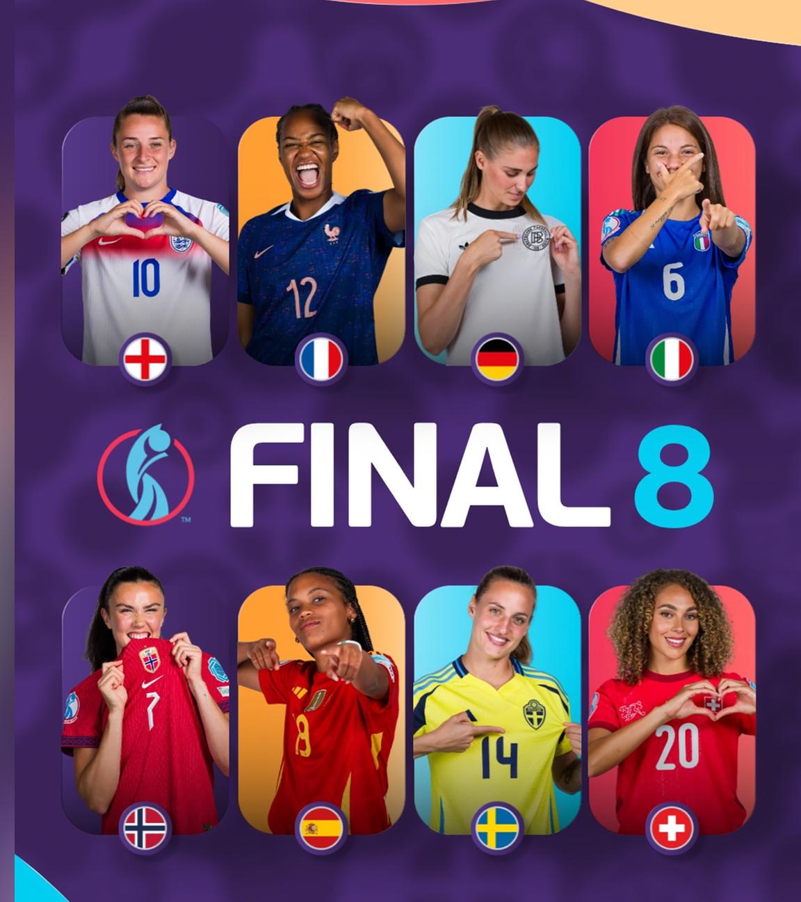 Frauenfußball EM - Final 8
