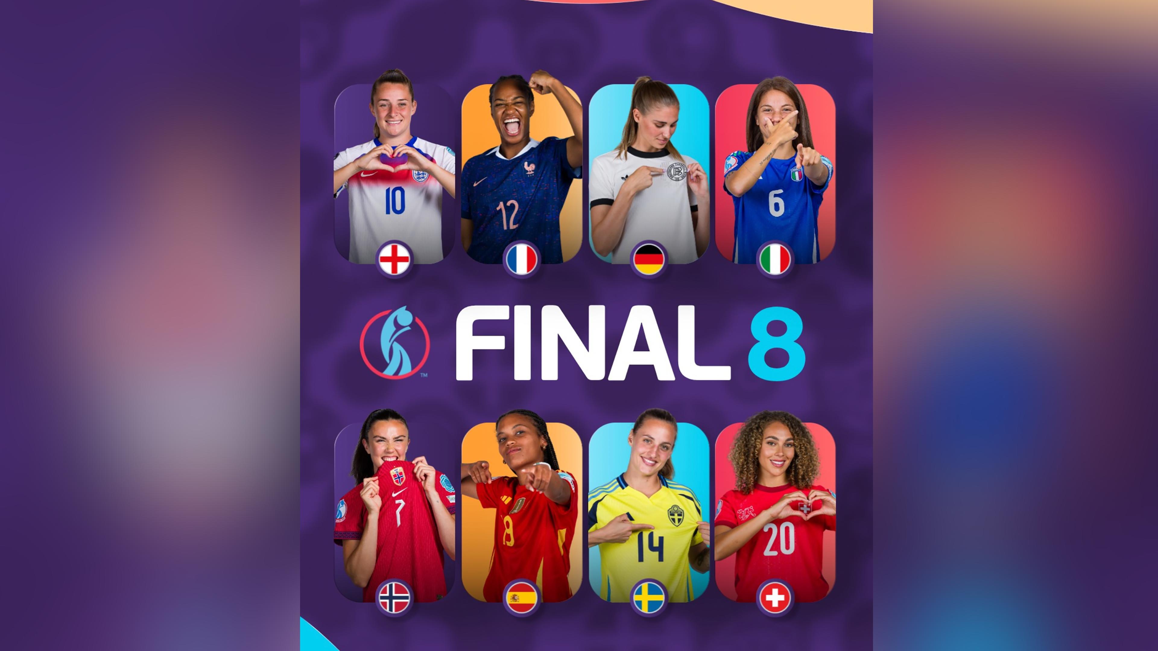 Frauenfußball EM - Final 8