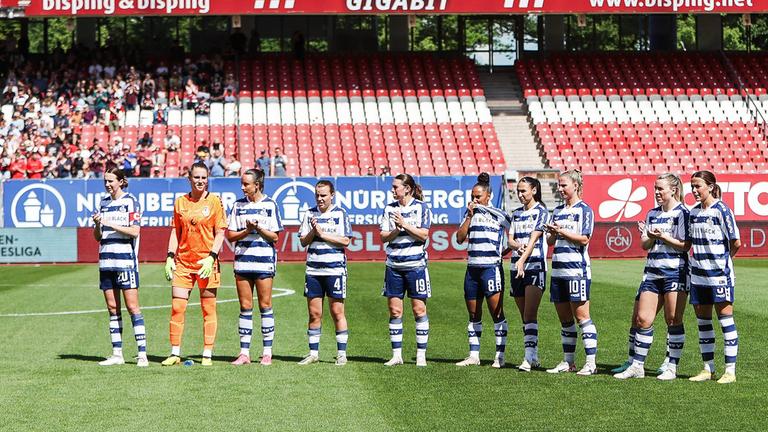 Spielerinnen vom MSV Duisburg 