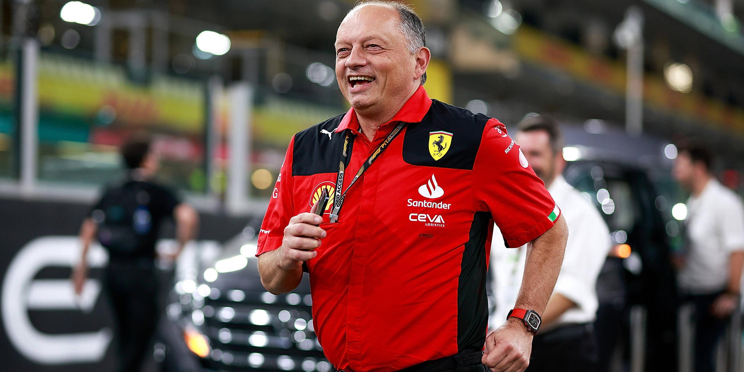 Teamchef Frederic Vasseur (Scuderia Ferrari).