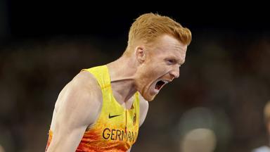 Frederik Ruppert bei der Leichtathletik-EM in Birmingham.