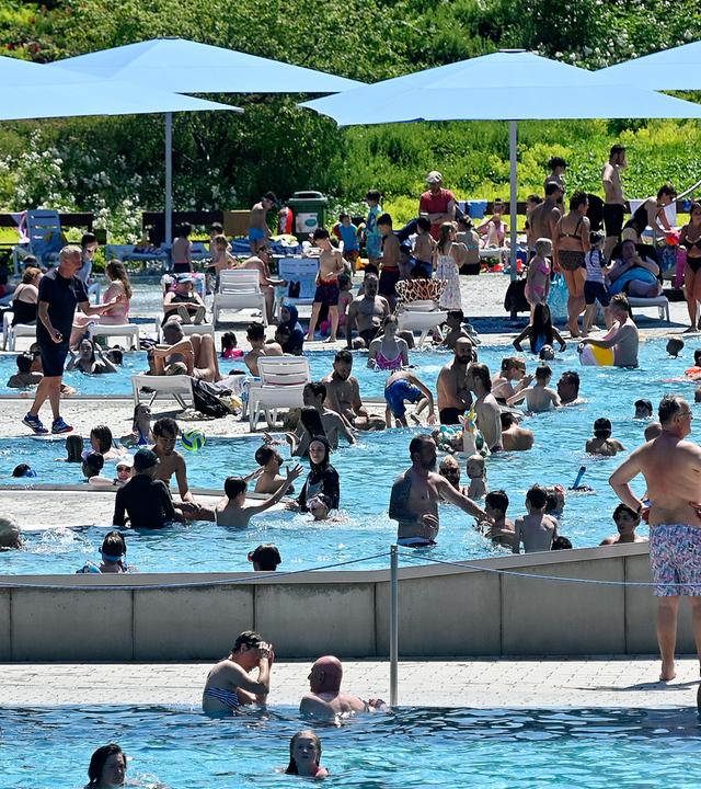 Freibad in Witten, aufgenommen am 20.06.2026