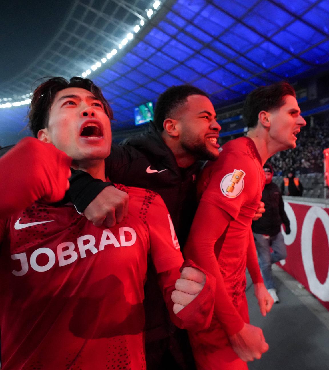 Yuito Suzuki, Noah Atubolu und Igor Matanovic am 10.02.26