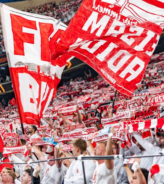 Fans des SC Freiburg in Istanbul