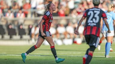 Bejubelt einen Treffer gegen Malmö: Laura Freigang