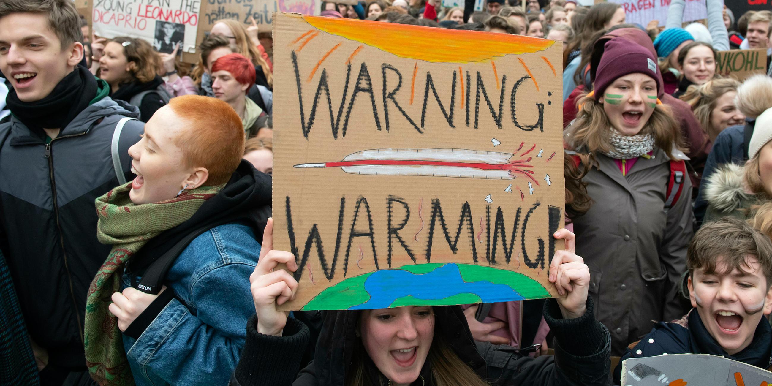 "Fridays for Future"-Demonstration in Erfurt am 15.03.2019