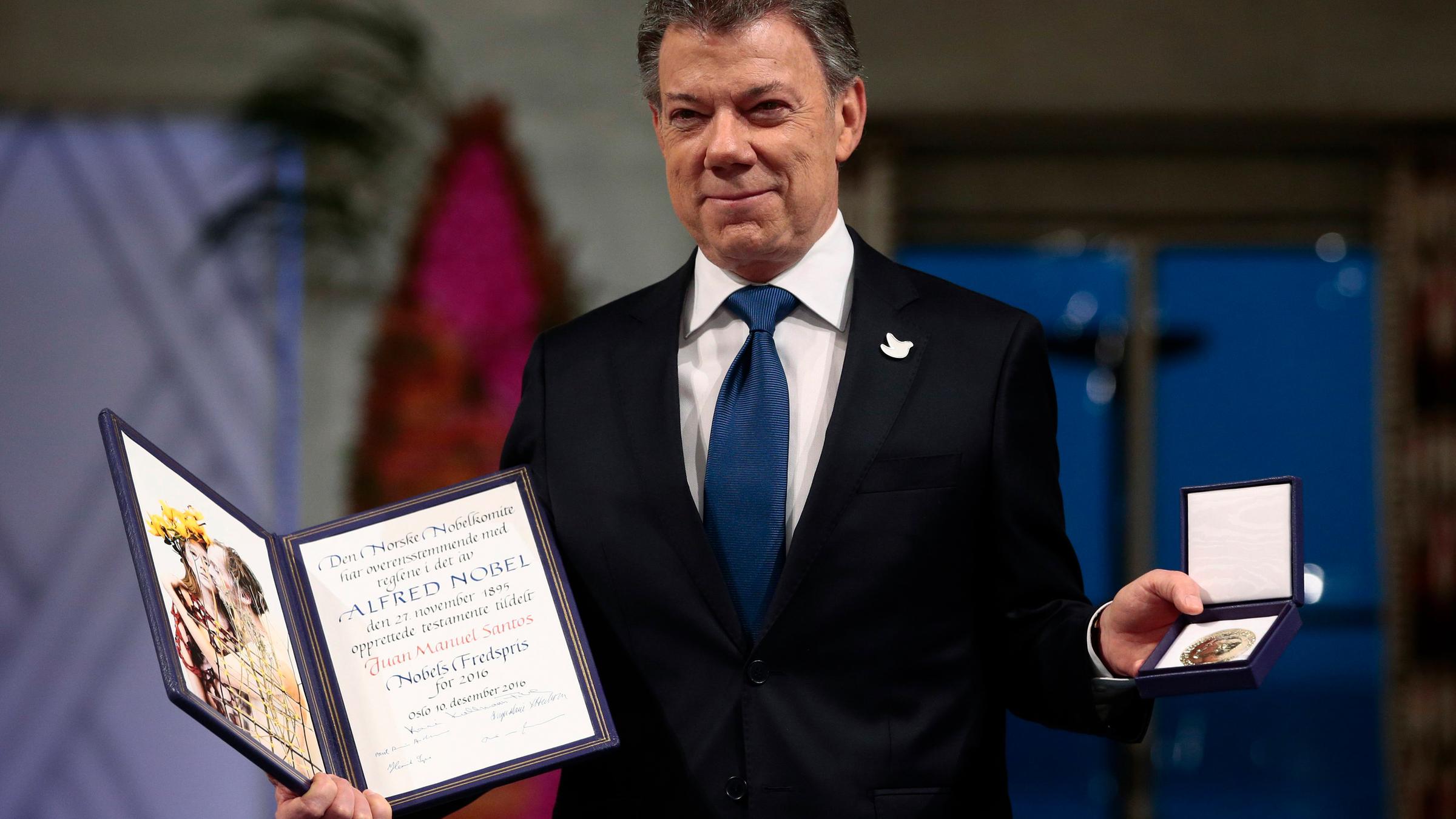 Kolumbiens Präsident Juan Manuel Santos