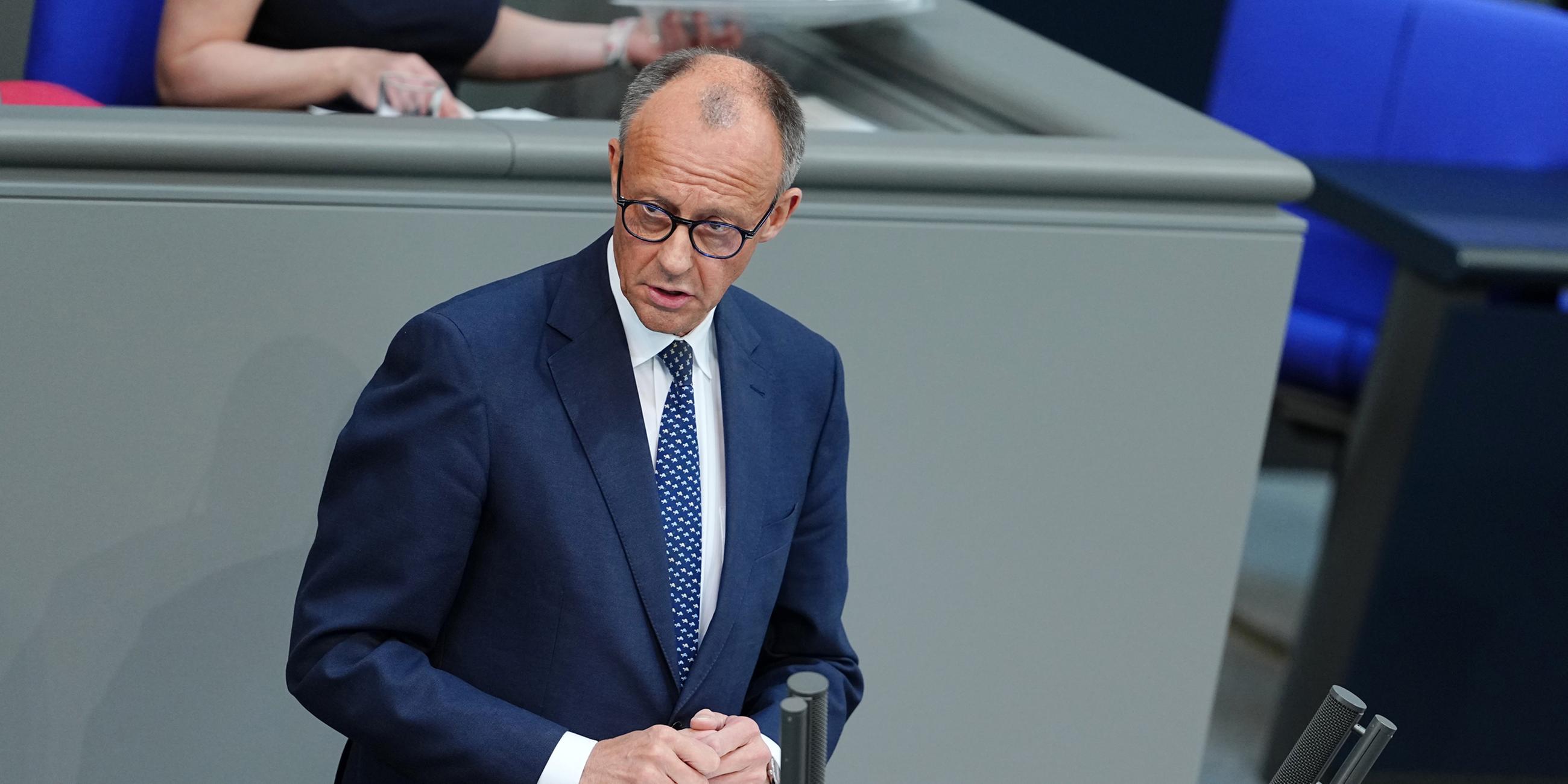 Friedrich Merz am 14.05.2025 in Berlin