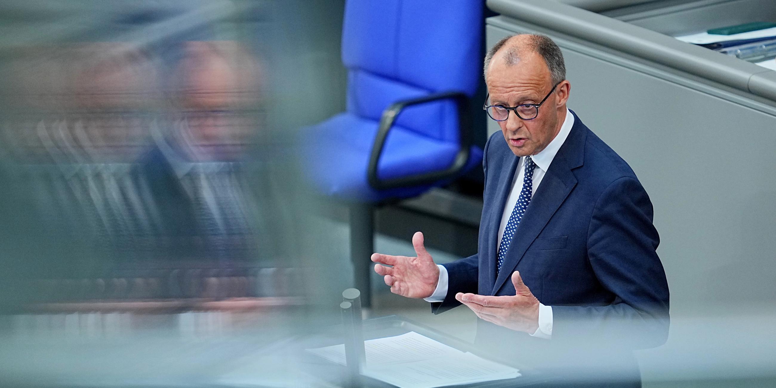 Friedrich Merz am 14.05.2025 in Berlin