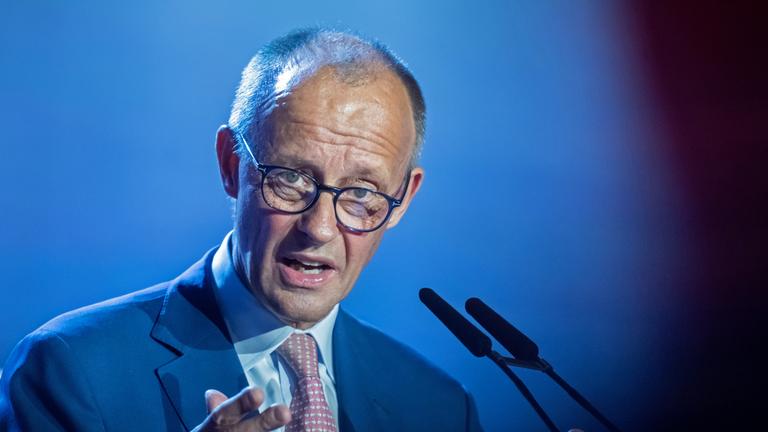 Bundeskanzler Friedrich Merz am 26.09.2025 in Berlin
