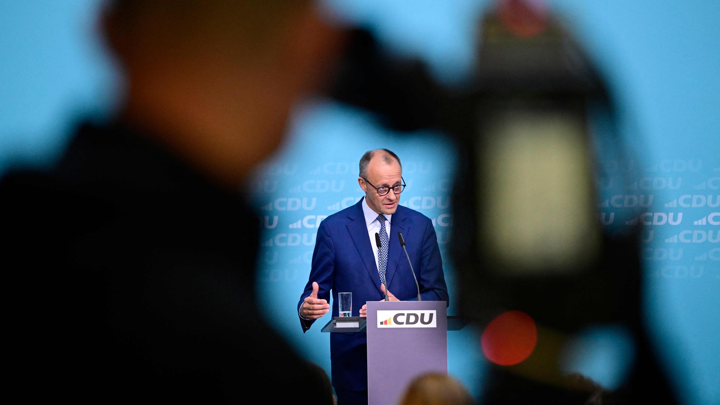 CDU-Chef Friedrich Merz zum Umgang mit der AfD