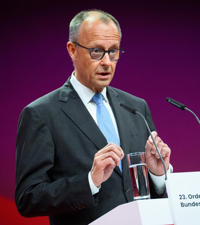 Bundeskanzler Friedrich Merz, aufgenommen am 12.05.2026
