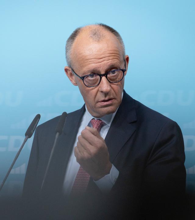 Der deutsche Bundeskanzler Friedrich Merz am 17.09.2026 im Konrad-Adenauer-Haus, Berlin.