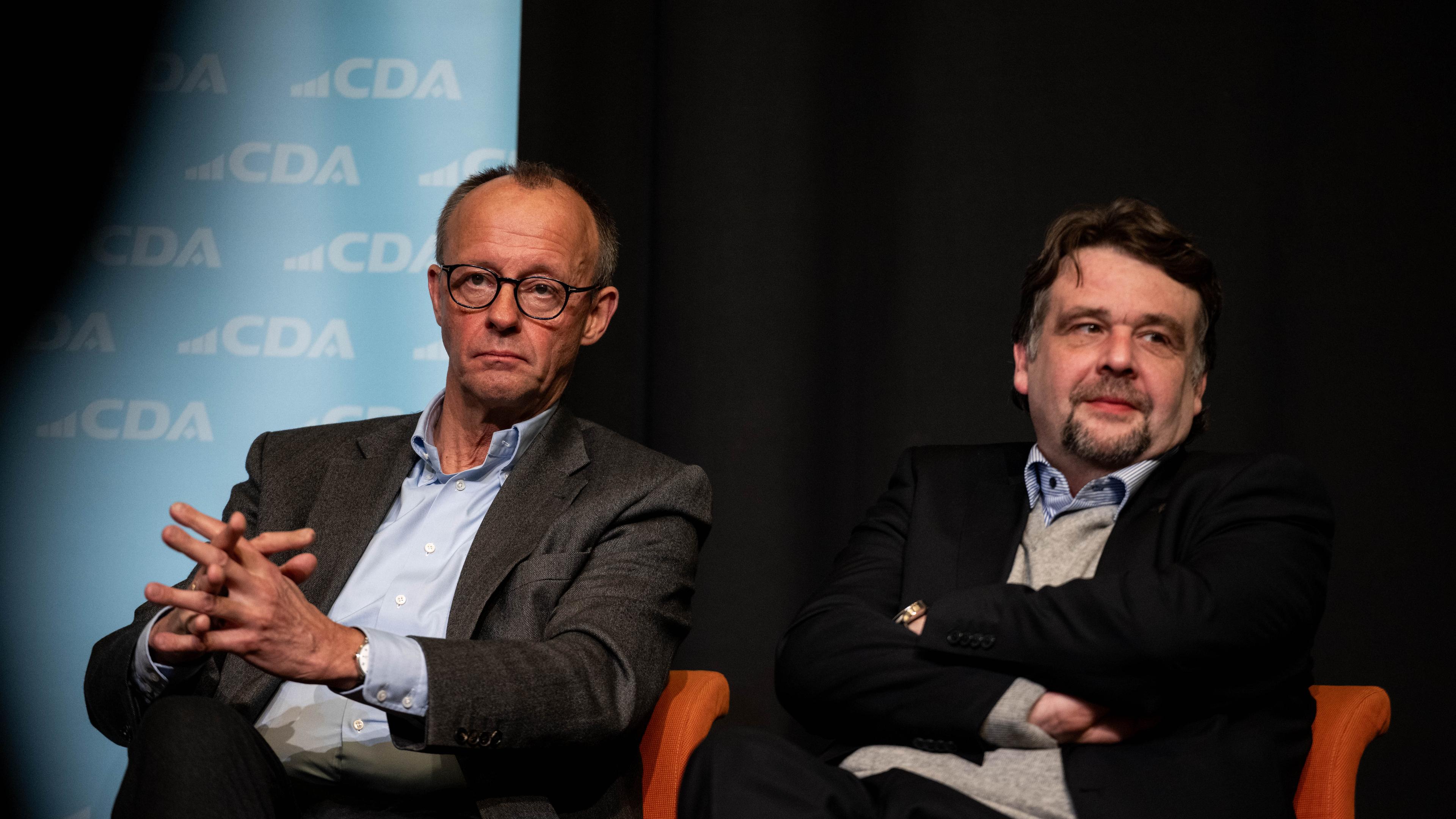 Friedrich Merz und Dennis Radtke