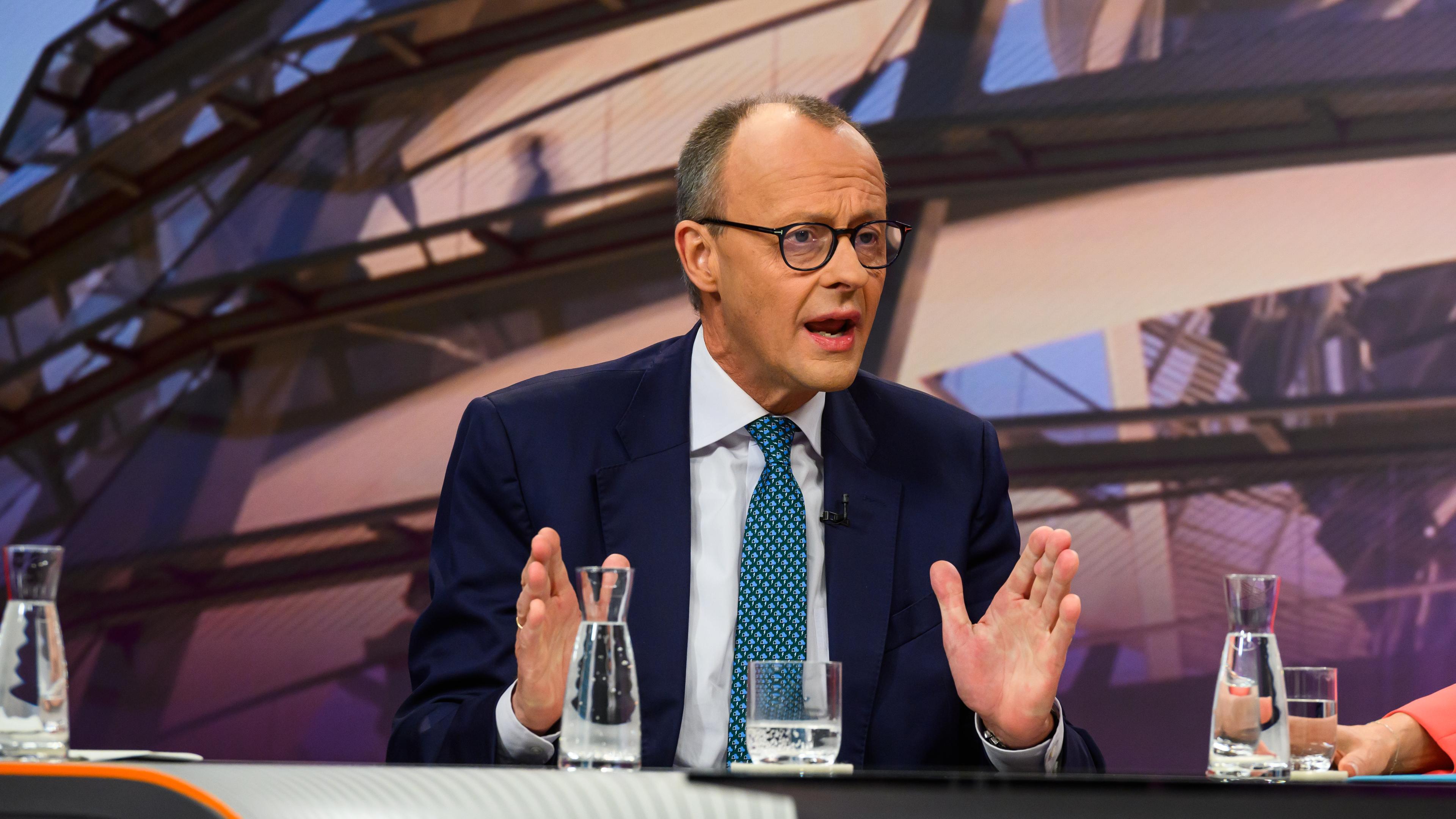 Friedrich Merz bei Maybrit Illner