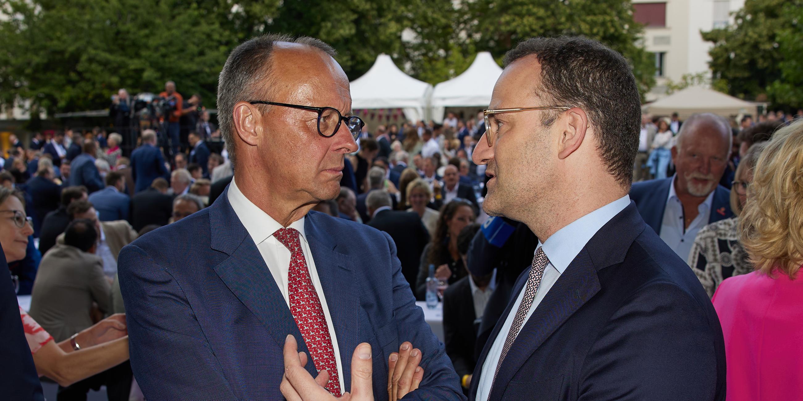 Friedrich Merz und Jens Spahn