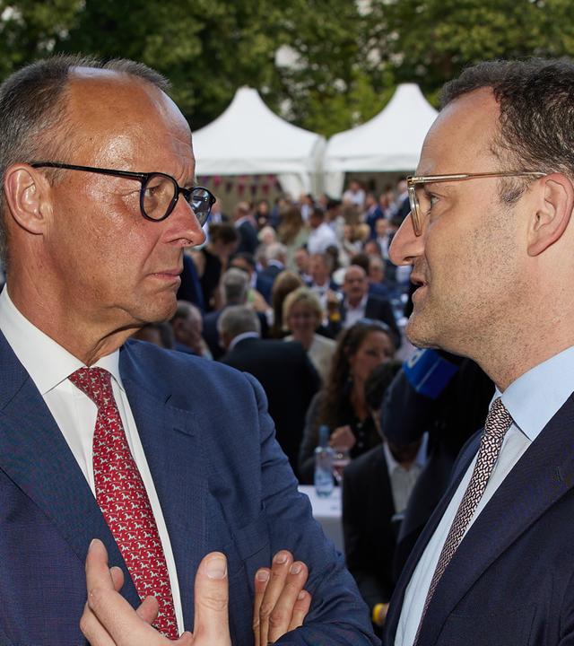 Friedrich Merz und Jens Spahn