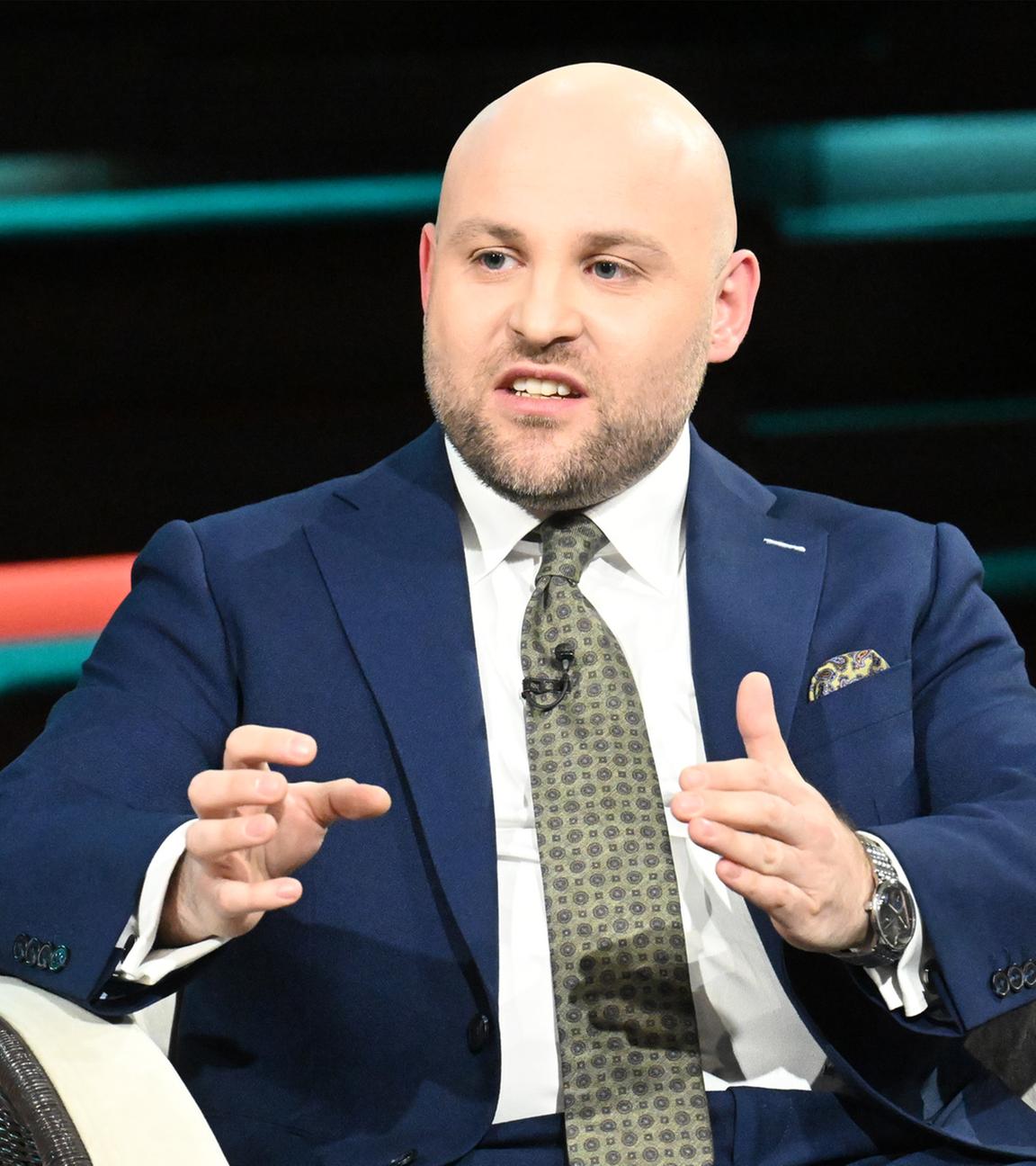 Markus Frohnmaier (AfD) zu Gast in der Sendung von Markus Lanz am 09.04.2026.