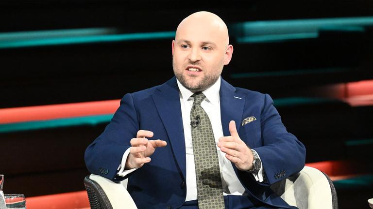 Markus Frohnmaier (AfD) zu Gast in der Sendung von Markus Lanz am 09.04.2026.