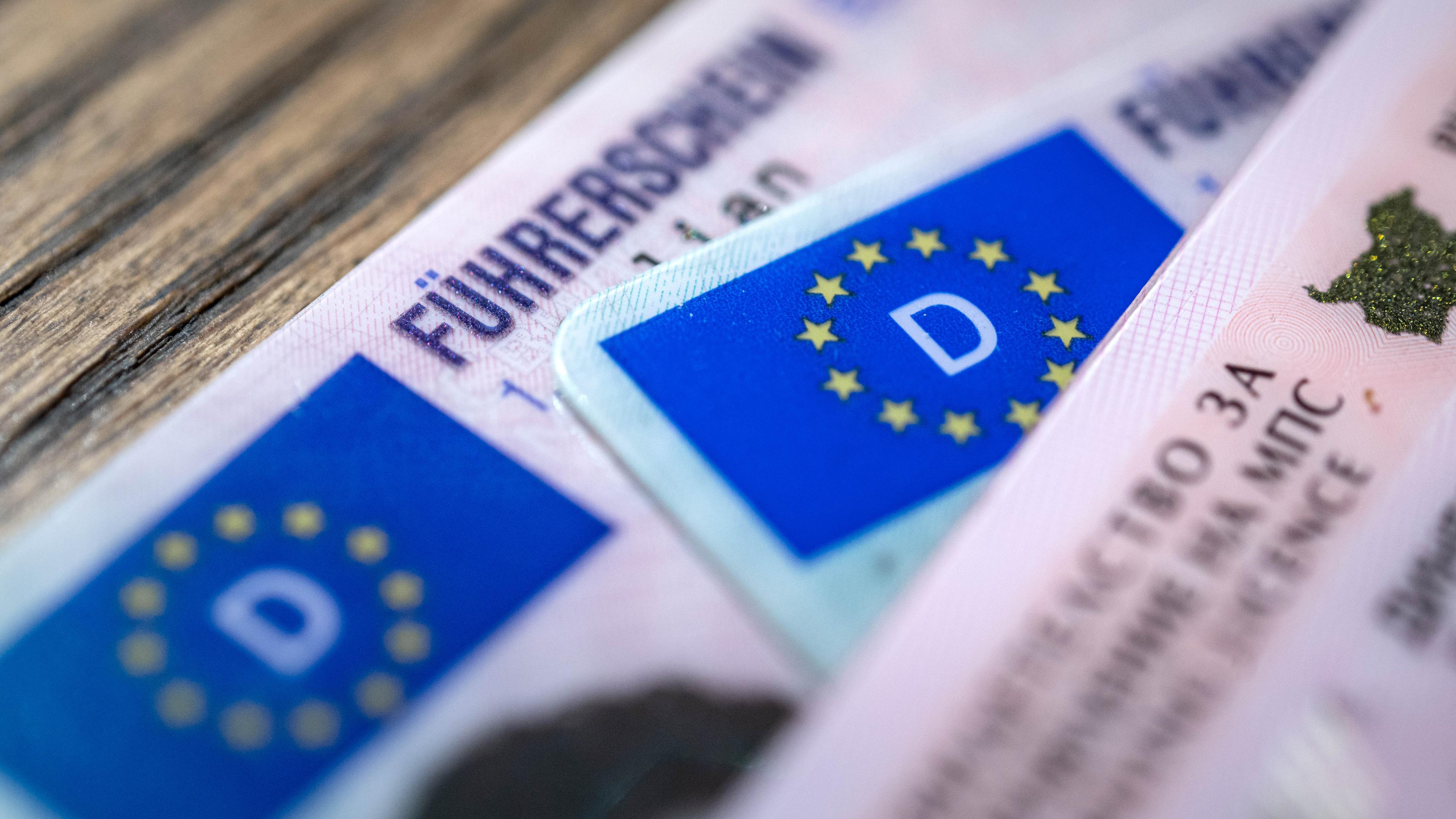 Mehrere Führerscheine