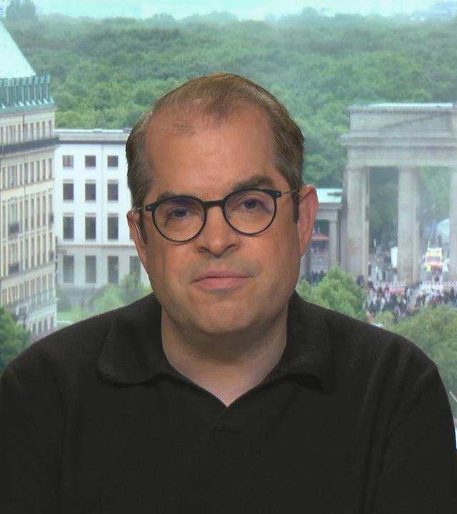 ZDF-Korrespondent Dominik Rzepka aus Berlin zurgeschaltet