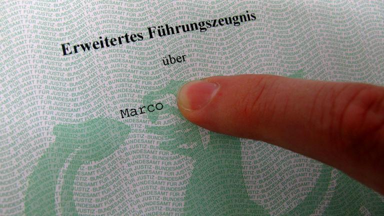 Führungszeugnis