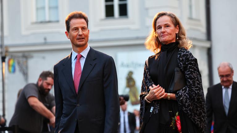 Erbprinz Alois mit seiner Frau Erbprinzessin Sophie von Lichtenstein