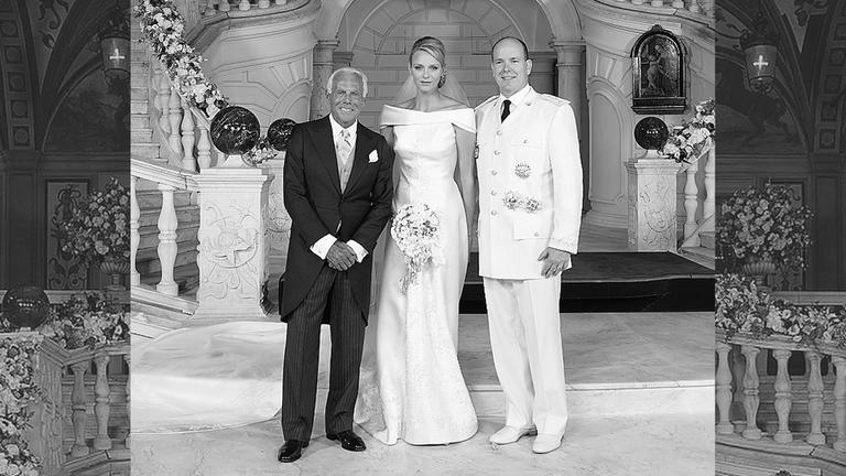 Fürstin Charlène trauert um Armani