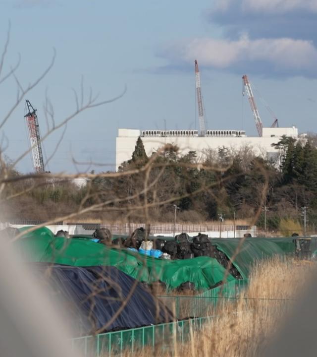 Bauarbeiten in Fukushima 
