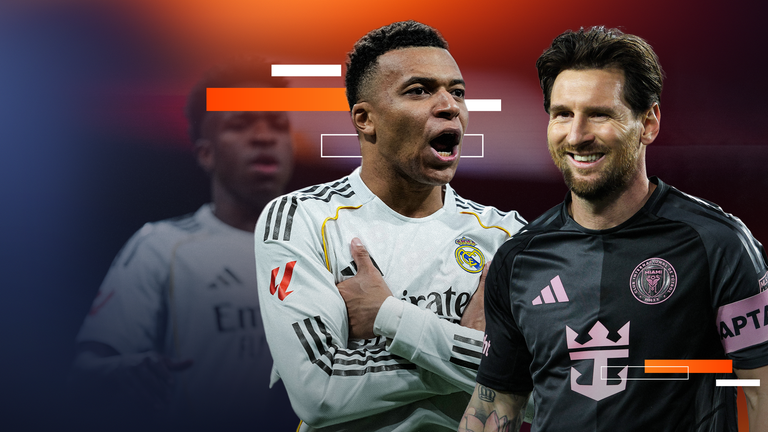 Kylian Mbappé und Lionel Messi