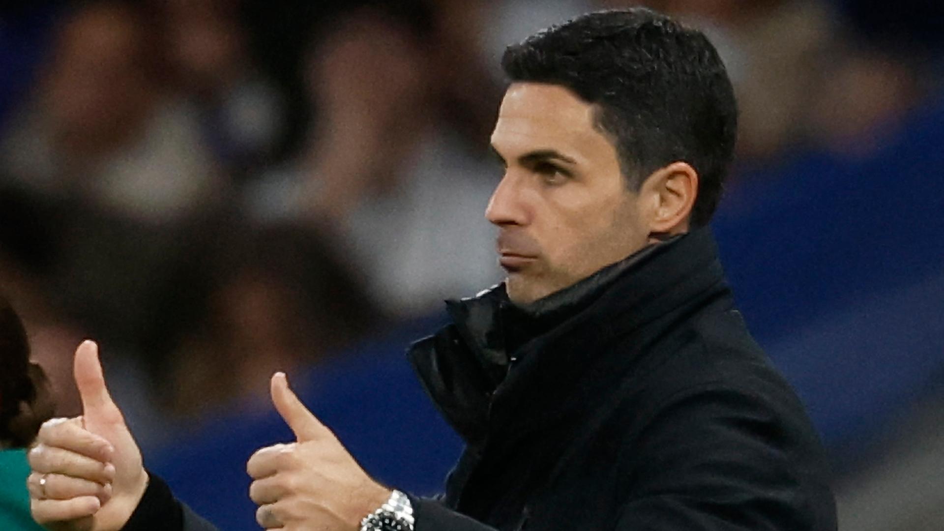 Fußball: Der Trainer des FC Arsenal, Mikel Arteta.