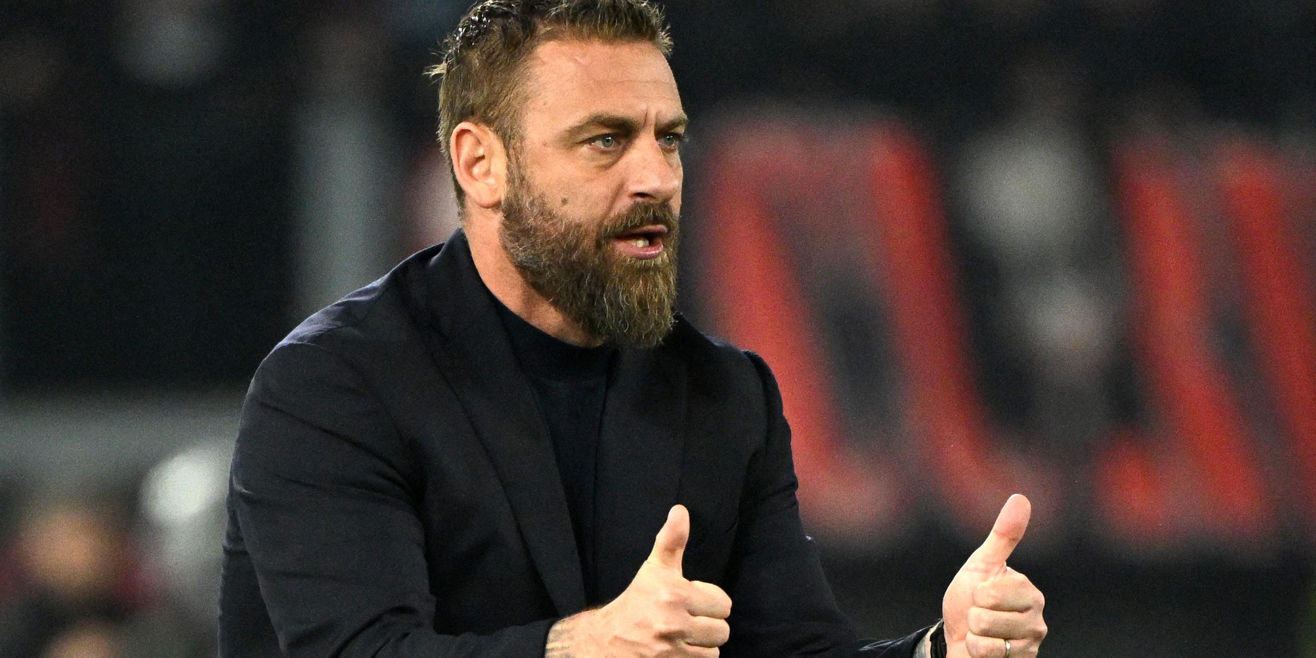 Fußball: Trainer Daniele De Rossi von der AS Rom.